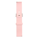 For Fitbit Blaze Watch Oblique Texture Silicone Watchband, Large Size, Length: 17-20cm(Pink)
