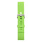 For Fitbit Blaze Watch Oblique Texture Silicone Watchband, Large Size, Length: 17-20cm(Green)