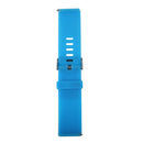 For Fitbit Blaze Watch Oblique Texture Silicone Watchband, Large Size, Length: 17-20cm(Blue)