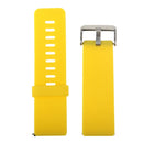 For Fitbit Blaze Watch Oblique Texture Silicone Watchband, Large Size, Length: 17-20cm(Yellow)