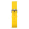 For Fitbit Blaze Watch Oblique Texture Silicone Watchband, Large Size, Length: 17-20cm(Yellow)
