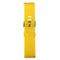 For Fitbit Blaze Watch Oblique Texture Silicone Watchband, Large Size, Length: 17-20cm(Yellow)