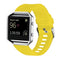 For Fitbit Blaze Watch Oblique Texture Silicone Watchband, Large Size, Length: 17-20cm(Yellow)