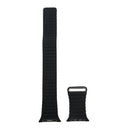 For Apple Watch 38mm Loop Magnetic Closure Clasp PU Leather Watch Band(Black)