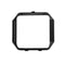 For Fitbit Blaze Watch Stainless Steel Frame Holder Shell(Black)