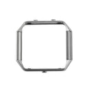 For Fitbit Blaze Watch Stainless Steel Frame Holder Shell(Silver)