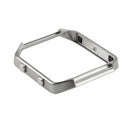 For Fitbit Blaze Watch Stainless Steel Frame Holder Shell(Silver)