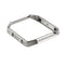 For Fitbit Blaze Watch Stainless Steel Frame Holder Shell(Silver)