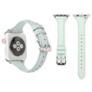 Simple Fashion Genuine Leather T Type Watch Band for Apple Watch Series 3 & 2 & 1 38mm