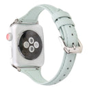 Simple Fashion Genuine Leather T Type Watch Band for Apple Watch Series 3 & 2 & 1 38mm