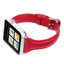 Simple Fashion Genuine Leather T Type Watch Band for Apple Watch Series 3 & 2 & 1 42mm(Red)