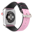 Fashion Simple Heart Pattern Genuine Leather Wrist Watch Band for Apple Watch Series 3 & 2 & 1 38mm