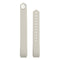 For Fitbit Alta Watch Oblique Texture Silicone Watchband, Large Size, Length: about 22cm(Beige)