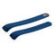 For Fitbit Alta Watch Oblique Texture Silicone Watchband, Large Size, Length: about 22cm(Blue)