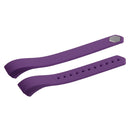 For Fitbit Alta Watch Oblique Texture Silicone Watchband, Large Size, Length: about 22cm(Purple)