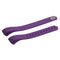 For Fitbit Alta Watch Oblique Texture Silicone Watchband, Large Size, Length: about 22cm(Purple)