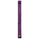 For Fitbit Alta Watch Oblique Texture Silicone Watchband, Large Size, Length: about 22cm(Purple)