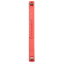 For Fitbit Alta Watch Oblique Texture Silicone Watchband, Large Size, Length: about 22cm(Red)