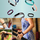 For Fitbit Alta Watch Oblique Texture Silicone Watchband, Large Size, Length: about 22cm(Red)