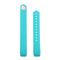 For Fitbit Alta Watch Oblique Texture Silicone Watchband, Large Size, Length: about 22cm(Baby Blue)