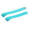 For Fitbit Alta Watch Oblique Texture Silicone Watchband, Large Size, Length: about 22cm(Baby Blue)