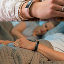For Fitbit Alta Watch Oblique Texture Silicone Watchband, Large Size, Length: about 22cm(White)