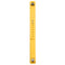 For Fitbit Alta Watch Oblique Texture Silicone Watchband, Large Size, Length: about 22cm(Yellow)