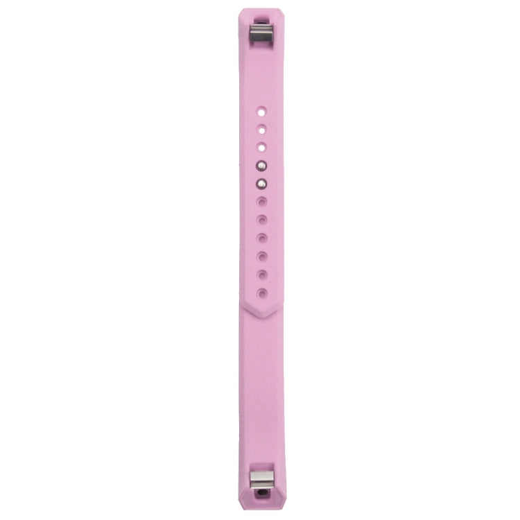 For Fitbit Alta Watch Oblique Texture Silicone Watchband, Small Size, Length: about 18.5cm