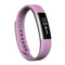 For Fitbit Alta Watch Oblique Texture Silicone Watchband, Small Size, Length: about 18.5cm