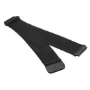 For Fitbit Blaze Watch Loop Magnetic Closure Clasp Stainless Steel Watchband(Black)