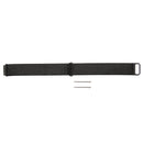For Fitbit Blaze Watch Loop Magnetic Closure Clasp Stainless Steel Watchband(Black)