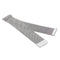 For Fitbit Blaze Watch Loop Magnetic Closure Clasp Stainless Steel Watchband(Silver)