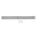 For Fitbit Blaze Watch Loop Magnetic Closure Clasp Stainless Steel Watchband(Silver)
