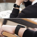 Watch Loop Magnetic Closure Clasp Stainless Steel Watchband for Samsung Gear S2 Classic / S2(Black)