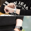 Watch Loop Magnetic Closure Clasp Stainless Steel Watchband for Samsung Gear S2 Classic / S2(Silver)