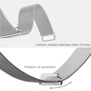 Watch Loop Magnetic Closure Clasp Stainless Steel Watchband for Samsung Gear S2 Classic / S2(Silver)