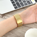 Stainless Steel Watch Band for Apple Watch Series 3 & 2 & 1 42mm(Gold)