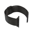Stainless Steel Watch Band for Apple Watch Series 3 & 2 & 1 38mm(Black)
