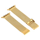 Stainless Steel Watch Band for Apple Watch Series 3 & 2 & 1 38mm(Gold)