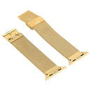 Stainless Steel Watch Band for Apple Watch Series 3 & 2 & 1 38mm(Gold)