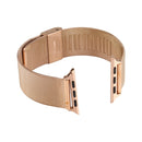 Stainless Steel Watch Band for Apple Watch Series 3 & 2 & 1 38mm(Rose Gold)