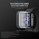 2 PCS ROCK 0.18mm Curved Surface Full Screen Protector Hydrogel Film for Apple Watch Series 5 / 4 44mm, TPU+PET Material