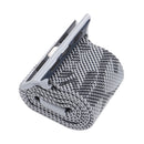 Print Milan Steel Wrist Watch Band for Apple Watch Series 3 & 2 & 1 38mm (Camouflage Grey)