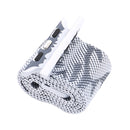 Print Milan Steel Wrist Watch Band for Apple Watch Series 3 & 2 & 1 38mm (Camouflage Silver)