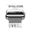 ENKAY Hat-Prince for Apple Watch Series 1 / 2 / 3 38mm 0.2mm 9H Surface Hardness 3D Explosion-proof Aluminum Alloy Edge Full Screen Tempered Glass Screen Film