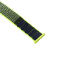Simple Fashion Nylon Watch Band for Apple Watch Series 7 45mm / 6 & SE & 5 & 4 44mm / 3 & 2 & 1 42mm, with Magic Stick(Green)