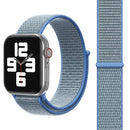 Simple Fashion Nylon Watch Band for Apple Watch Series 7 45mm / 6 & SE & 5 & 4 44mm / 3 & 2 & 1 42mm, with Magic Stick(Blue)