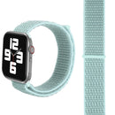 Simple Fashion Nylon Watch Band for Apple Watch Series 7 45mm / 6 & SE & 5 & 4 44mm / 3 & 2 & 1 42mm, with Magic Stick(Mint Green)