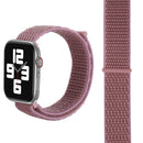 Simple Fashion Nylon Watch Band for Apple Watch Series 7 45mm / 6 & SE & 5 & 4 44mm / 3 & 2 & 1 42mm, with Magic Stick(Purple)