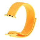 Simple Fashion Nylon Watch Band for Apple Watch Series 7 45mm / 6 & SE & 5 & 4 44mm / 3 & 2 & 1 42mm, with Magic Stick(Yellow)